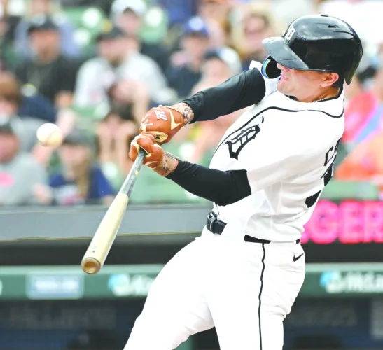 Tigers’ slump continues in 6-1 loss to Dodgers Sunday